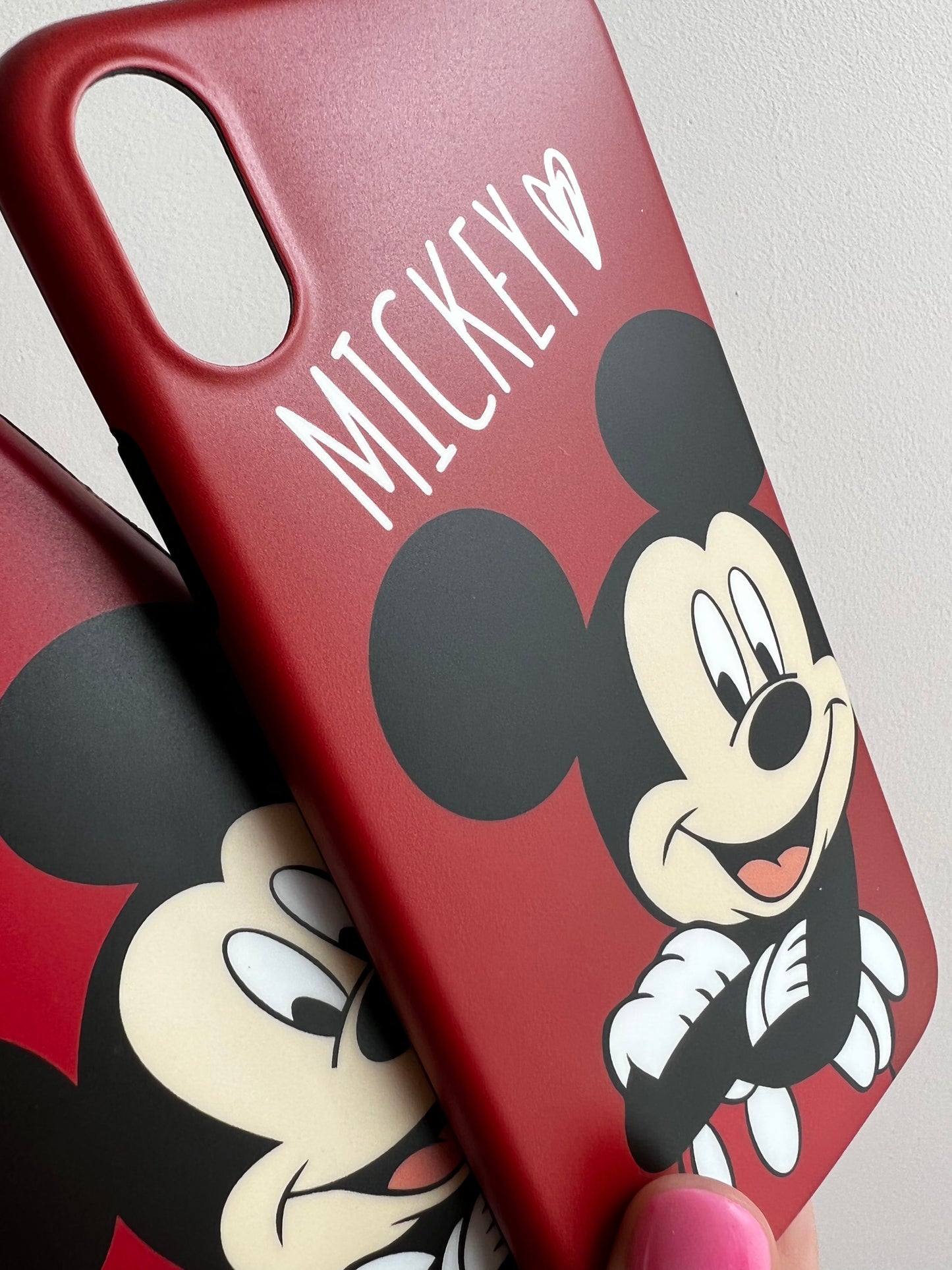 Carcasas Mickey (Rojo)