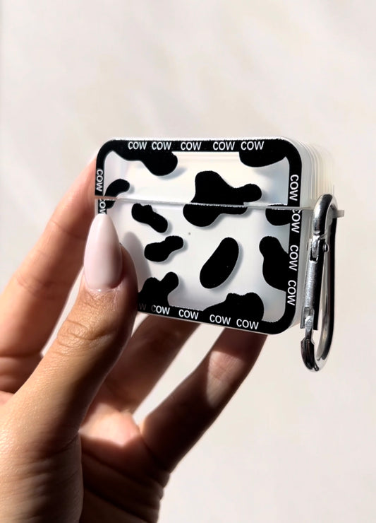 Funda protectora de AirPods Vaca