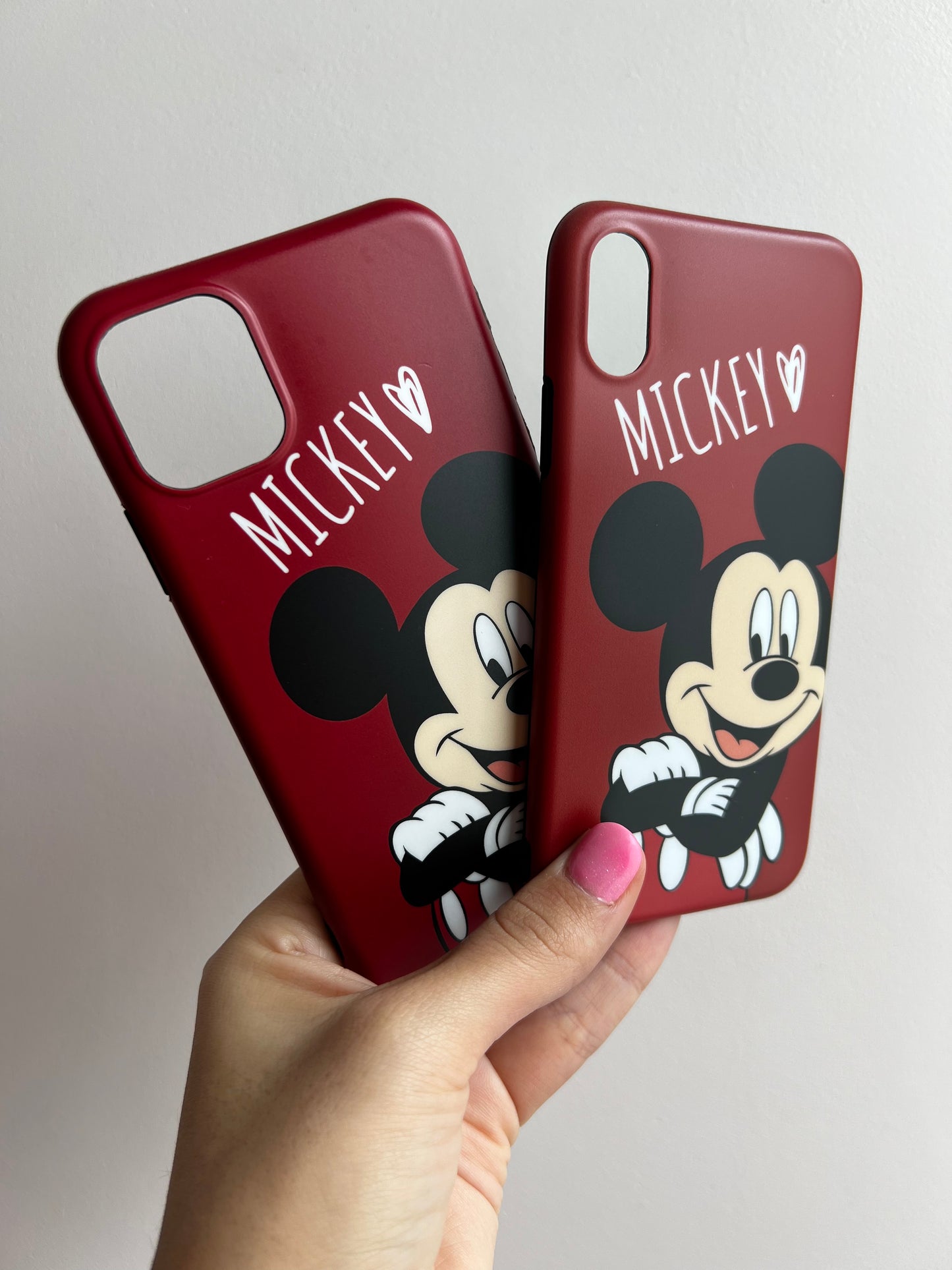 Carcasas Mickey (Rojo)