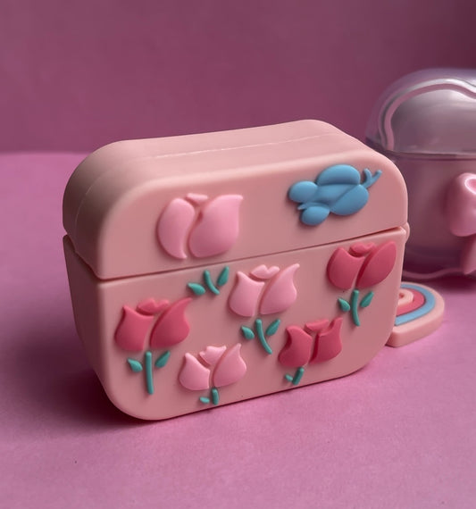 Funda Flor 🌷 para AirPods.