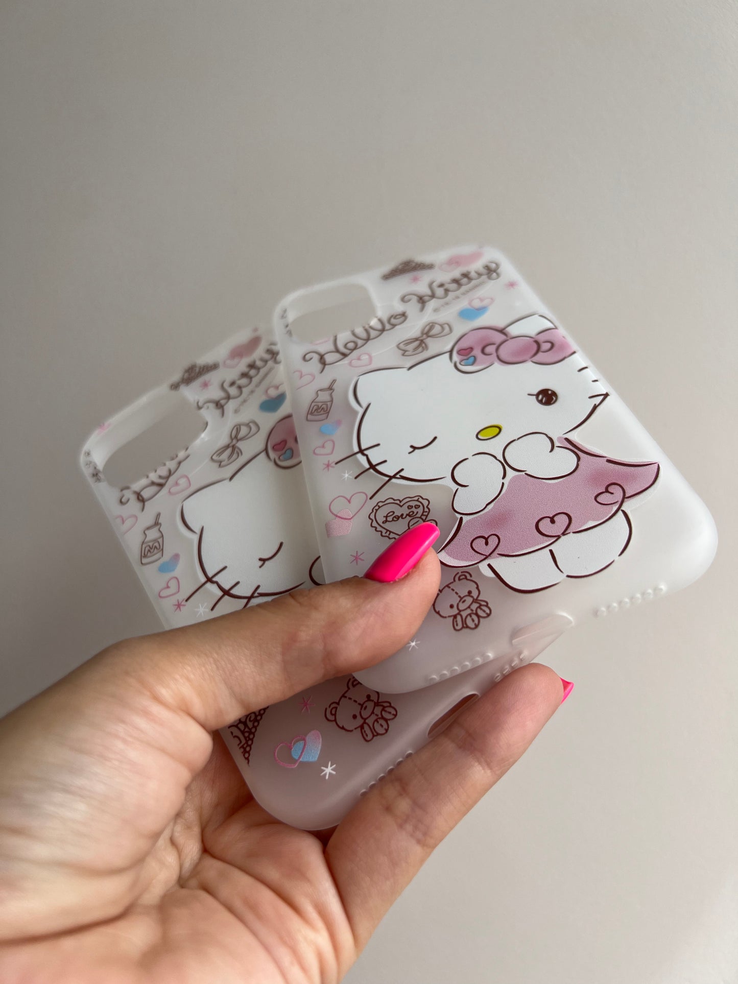 Carcasa Hello Kitty cute (matte) 💖