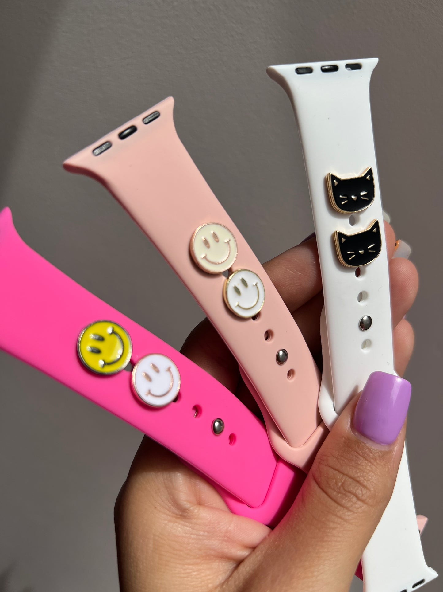 Charms carita feliz y gatito 🐱(para appleWatch)