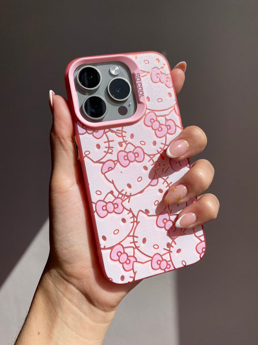 Carcasa Hello Kitty tornasol 💞