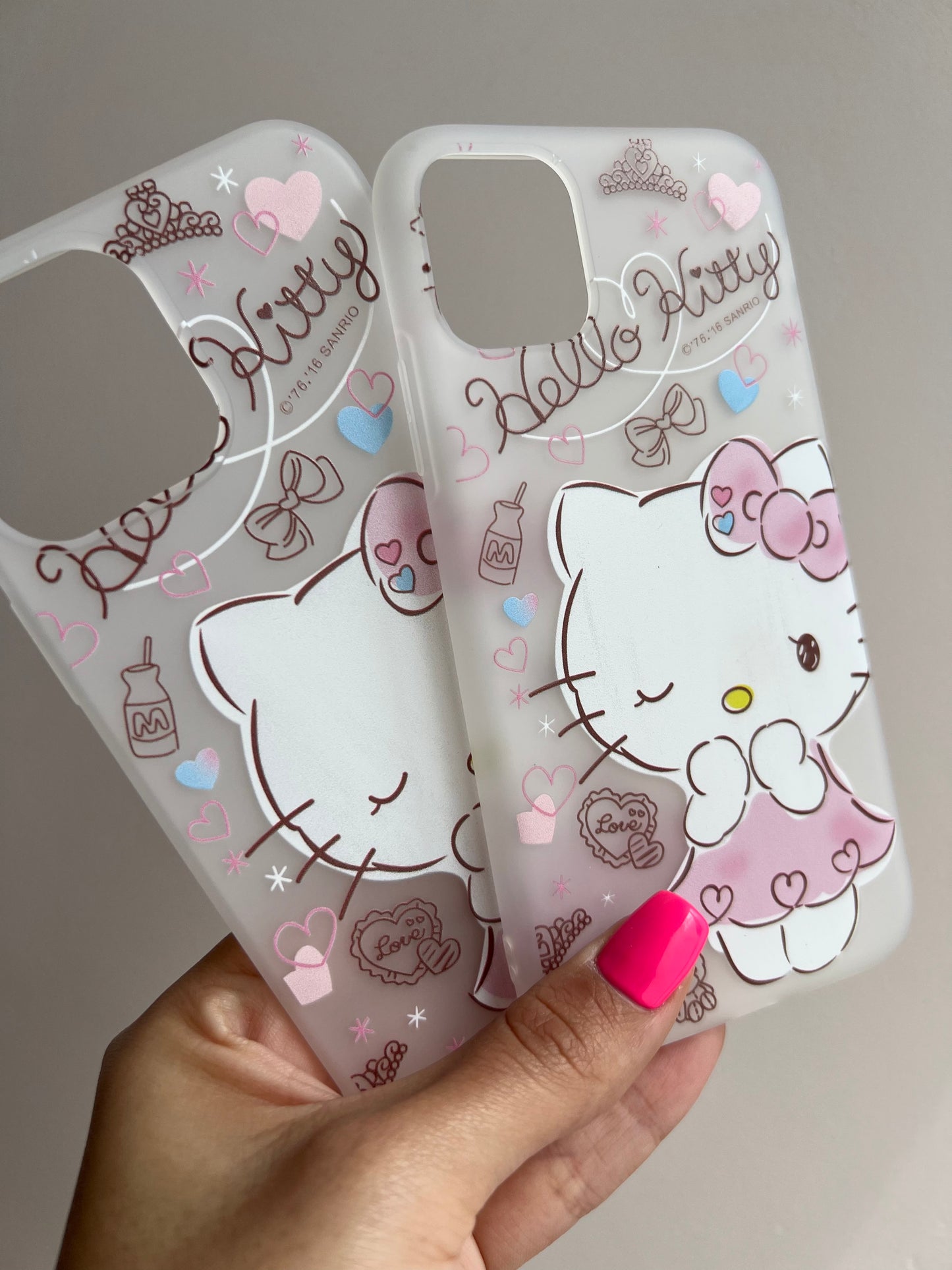 Carcasa Hello Kitty cute (matte) 💖