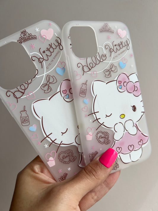 Carcasa Hello Kitty cute (matte) 💖