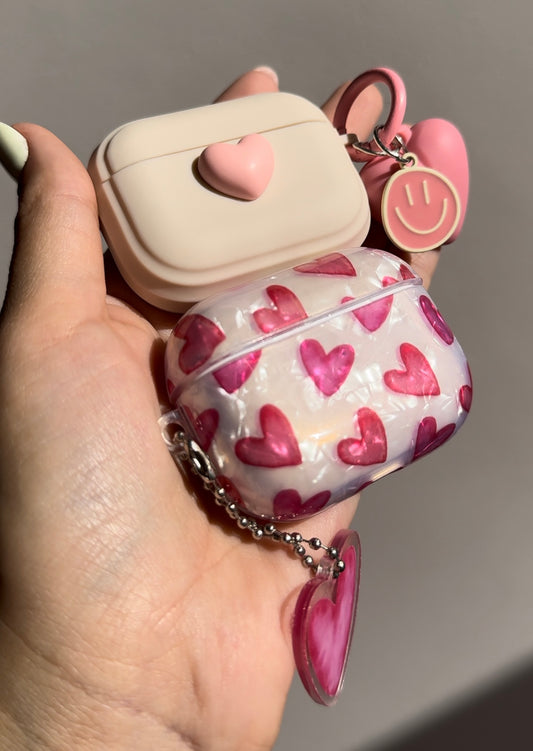 Fundas AirPods corazones ♥️