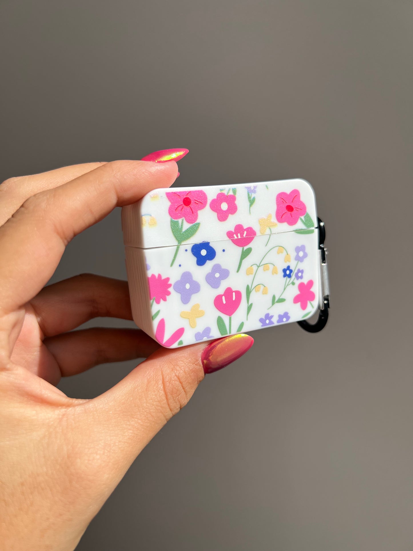 Fundas AirPods Flores 🤍 (blanco)