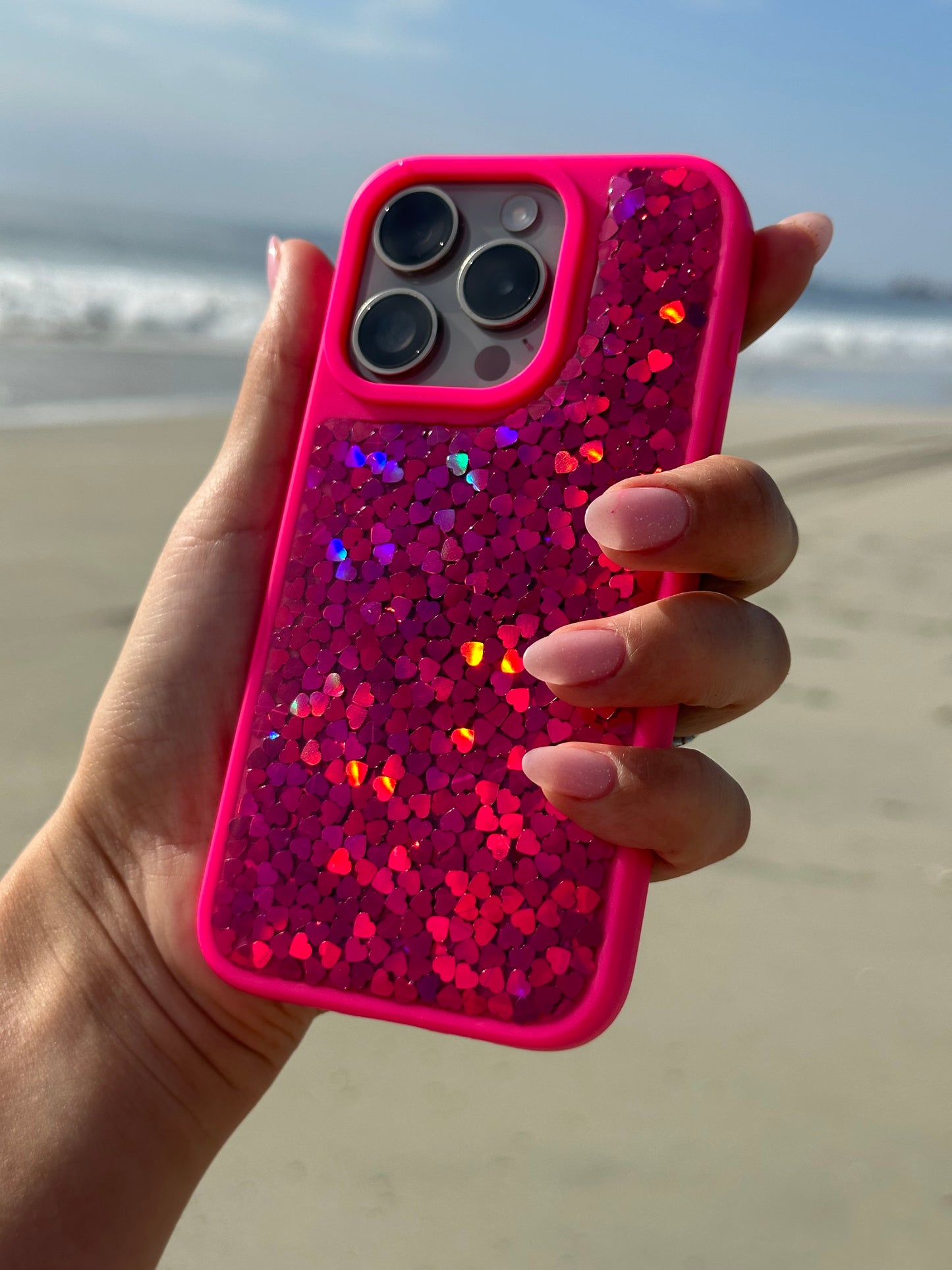 Carcasa Hearts Shine 💕📱