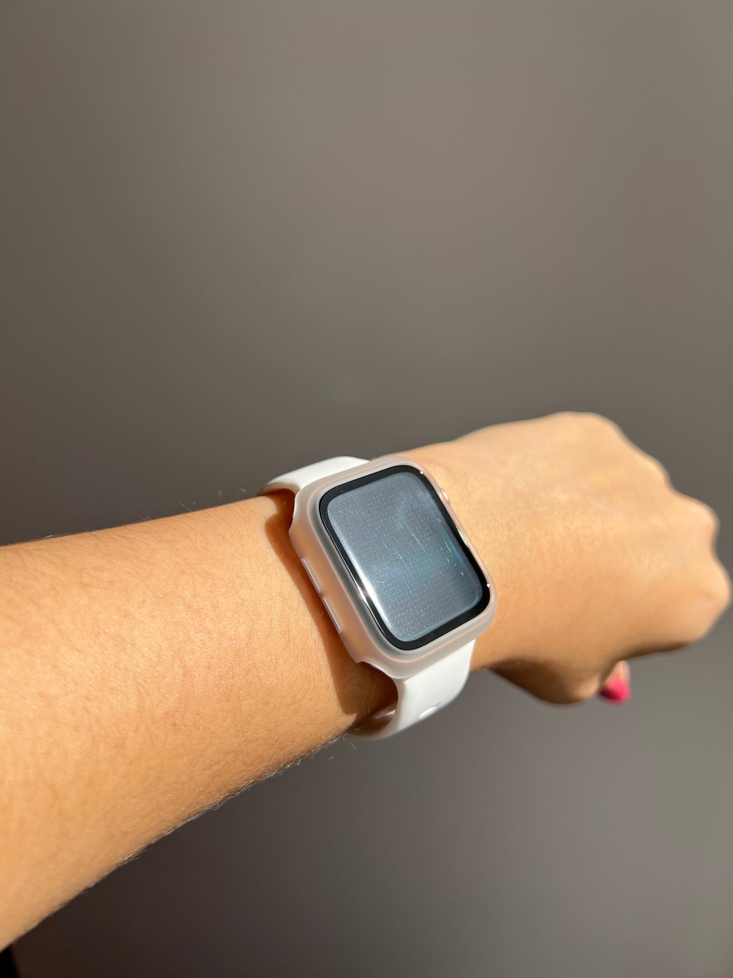 Protector appleWatch transparente matte