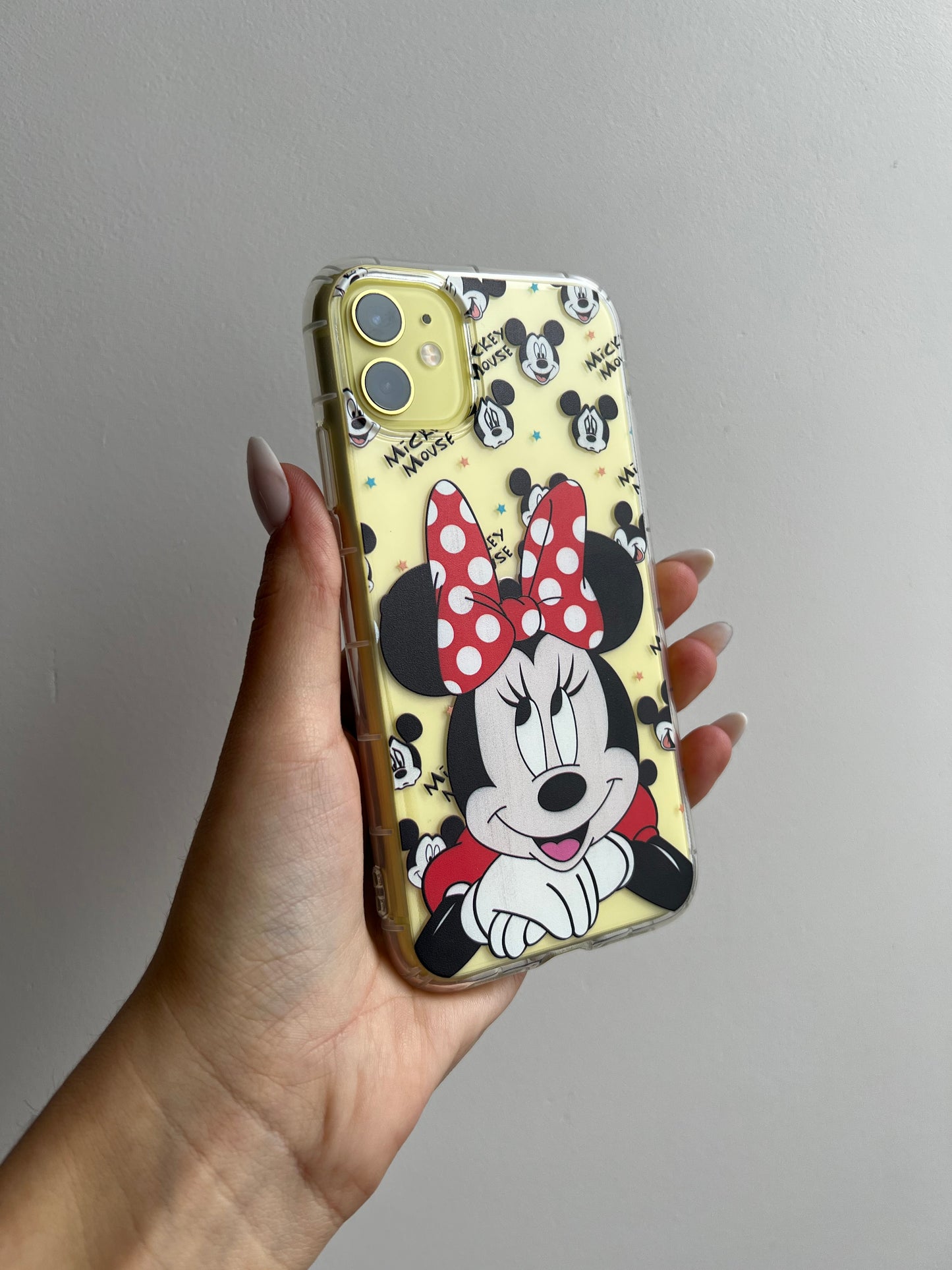 Carcasa Minnie (transparente)